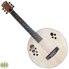 珍琴月琴吉他 台灣製雲杉桃花心木 附琴袋及彈片, 1個