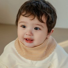 해피프린스 올리엔 양면 아기 바나나빕