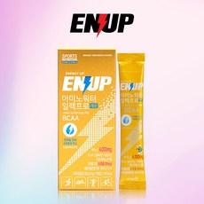 엔업 아미노워터 일렉프로 자전거 마라톤 아미노산 BCAA 아르기닌, 8g, 10개