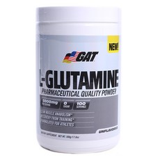 GAT SPORT 谷氨酰胺粉 無糖無香精, 500g, 1罐