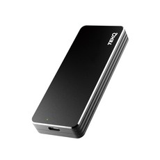TEKQ M1 USB 4 外接盒 M.2 SSD 固態硬碟-夜幕黑 USB4 傳輸 支援TB3/TB4 台灣製, USB 4-2TB, 2TB, 夜幕黑