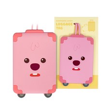 (정품) 잔망루피 여행 러기지택_캐리어