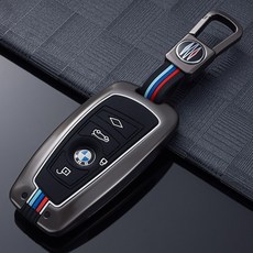 호환 BMW 키케이스 명품 새차 메탈케이스 스마트키커버 520d 320d 3 5 7 X시리즈, BMSS-02, 메탈블랙