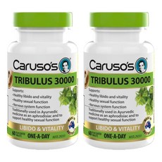 호주 카루소스 트리뷸러스 Carusos Natural Health Tribulus 30000mg, 2개, 60정