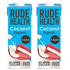 Rude Health 영국 루드헬스 저당 코코넛 우유 바리스타, 1L, 2개, 1L