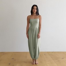 요가점프수트 민소매 가슴패드 여성 피트니스 부다팬츠 운동