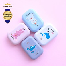 휴대용 칫솔 살균기 소독기 UV 1인용 무선 칫솔살균기 어린이집 아기 유아 유치원 칫솔케이스 킨텀 + 뽀로로칫솔, 고래+뽀로로칫솔
