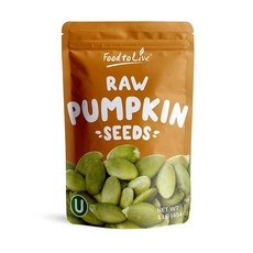 푸드 투 라이브 - 생 페피타스 454g 비유전자 변형 인 Food to Live - Raw Pepitas 1 Pound Non-GMO Verified Pumpkin Seed, 1 Pound (Pack of 1), 1개, 453.59g