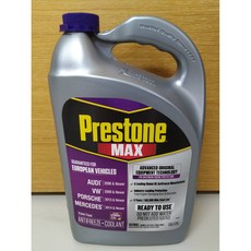 Prestone AF6510 歐系車專用50%水箱精3.78L，長效防鏽抗沸，提升引擎冷卻效能, 1個, 不限燃料類型