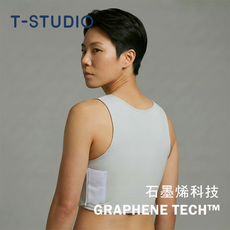 T-STUDIO VTech石墨烯 黏式半身束胸內衣 透氣舒適