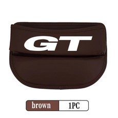 파일럿 차량용 시트 틈새 가죽 지갑 휴대폰 신분증 수납함, 1개, 1. brown-1PCS