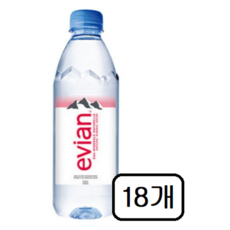 에비앙 생수, 500ml, 18개
