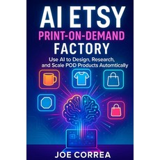 (영문도서)AI Etsy Print-on-Demand Factory: Use AI to Design Research & Scale POD Products... Paperback, Live Stronger Faster, English, 9798295487958