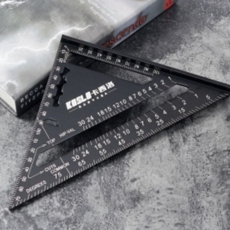 diy 삼각자 다용도 재단용 스테인리스 목수용 삼각자 18cm 금속 정밀 알루미늄 각도자 목공용 작업용