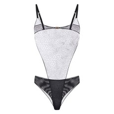 엘리자베타프랑키 스네이크 패턴 튤 보디스