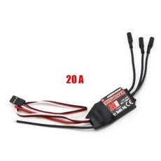 Hobbywing Skywer 40A 50A 60A 80A 15A 20A 30A 100A 120A V2 RC 비행기 헬리콥터 용 UBEC가있는 ESC 속도 컨트롤러, 5)Skywer 20A V2, 1개