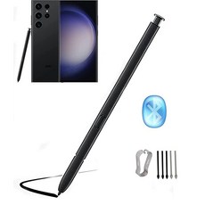S23 울트라 스타일러스 펜 (블루투스 제외) 삼성 갤럭시 5G 터치 S 교체용 팁/펜촉 (팬텀 블랙), 팬텀 블랙