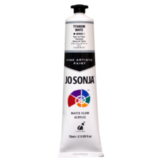 조소냐 아크릴 물감 75ml S1-109번 Titanium White 티타늄화이트