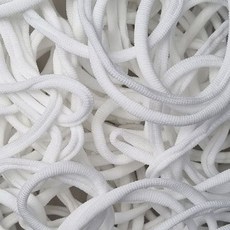 공예재료 백색 양말목 끈 200g, 3 로우화이트 200g
