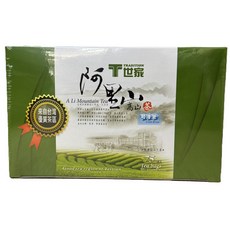 T世家 阿里山茶 台灣茶葉 75茶包 獨立包裝, 1個, T世家-台灣優質茶阿里山2g*75包