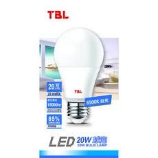 TBL LED 燈泡 20W (1入)(10入)(20入), 1個, 白光 6500K