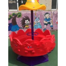 야외 회전목마 놀이기구 키즈카페 유치원 펜션 카페 공원, 4. 화이트 래빗 보트 (210x140x190cm)