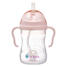 비박스 그래비티 빨대 물병, 젤라또 핑크, 240ml, 1개