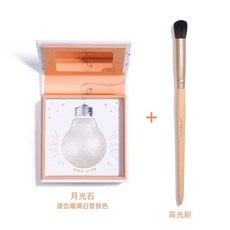 SerSeul小灯泡高光修容盘细闪面部身体提亮闪粉立体官方正品, 1個, 月光石+高光刷