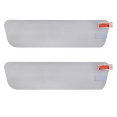 GAOLAOSY 2PCS 자동차 후방 미러 필름 글레어 오토 내부 후방 미러 필름 HD 클리어 스크래치 방지 자동차 보호 필름 안전 운전을 위한 차량 방수 미러 액세서리