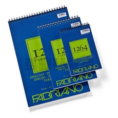 Fabriano法比亞諾1264系列無酸素描本馬克筆本繪圖本水彩本速寫本#1910，多功能繪畫用紙，創作無限可能, 1個, 繪圖本180g圈裝A3#647
