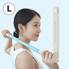 올바름 마사지스틱 종아리 승모근 마사지롤러, L, 1개