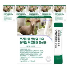 퍼펙토 프리미엄 산양유 초유 단백질 락토페린 유산균 30p, 60g, 6개