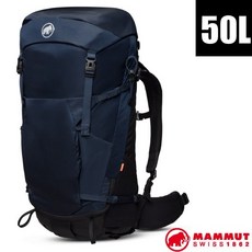 【MAMMUT 長毛象】送》女 輕量透氣 健行登山背包-附防雨罩 50L Lithium 自助旅行背包 00770