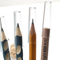 10mm 투명 연필심 보호 마개 두꺼운 연필 색연필 뚜껑, 단품, 단품