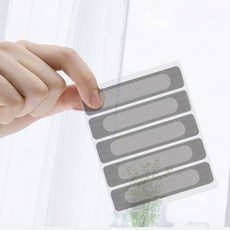 물구멍 방충망 스티커 5장 블랙 물구멍테이프 방충망보수테이프