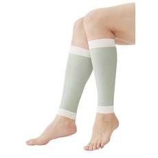 세르반 피부측 실크의 잘자요 종아리 서포터 2장 페일 그린