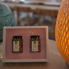 솔채 수제 꽃차 2종 메리골드 신이화(목련) 세트, 1개, 2개입, 120ml