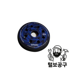 스마토 휠 원형샌더패드 125mm(5')-마끼다용(8홀), 스마토 휠 원형샌더패드 125mm(5')-마끼다용(8홀