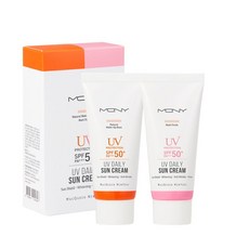 맥퀸뉴욕 유브이 데일리 선크림 SPF50+ PA+++ 매트 피니쉬 50g + 수분 50g, 1개