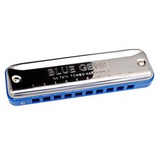 Tombo Diatonic Blue Genie 7610 하프 패디 입 오르간 홀 톤 초보자를위한 전문 악기, 01 Paddy D sharp(Eb)