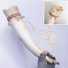 뿔나팔 쇼파르 입문 연습용 자연의소리나는 대형 코셔, 1개, 레이스 쉘 (35cm), 기본 모델명/품번