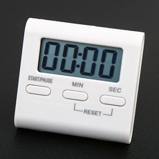 lcd패널 디지털 타이머 스톱워치 알람 시계, 본상품, 1개
