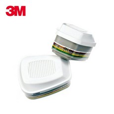 3M 방독마스크 정화통 6099(1봉지) 복합가스 쓰리엠 안전 흄