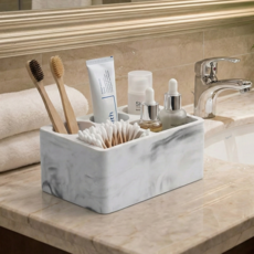 웨이백홈 규조토 칫솔 꽂이 트레이, 화이트, 1개