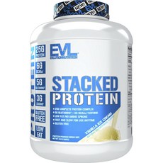 EVLUTIONNUTRITION 複合蛋白補充粉 香草冰風味, 1個, 2.268公斤