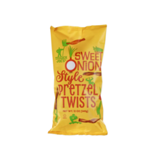 [4월한정] 트레이더조 스위트 어니언 프레첼 미국 수입 과자 Trader Joe's Sweet Onion Style Pretzel Twists, 3개, 340g