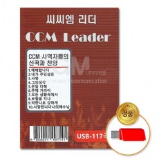 USB 씨씨엠리더(CCM Leader)117곡 고음질 종교 기독교 차량용 음반 찬송가, 상세페이지 참조
