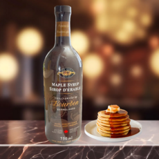 캐나다 메이플시럽 버번 배럴 숙성 100% 퓨어 단풍시럽 프리미엄 750ml, 1개