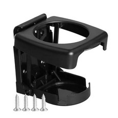 냉온컵홀더 멀티컵홀더 자동차 에어 벤트 음료 컵 병 홀더 2 in 1 조정 가능한 휴대 전화 마운트 브래킷 스탠드 크래들, black, black