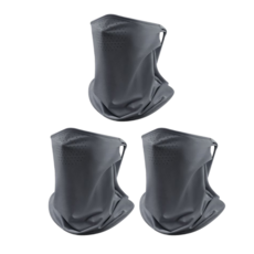 지커스 쿨 마스크 목토시 귀걸이형 남여공용 UV, 그레이, 3개